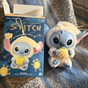 Disney Blue and Yellow Stitch Stuffed Animal Plush